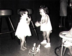 Sondra Duval; ;Katherine (Kat) McDougal Wheeler McCandless; Saipan; 1st Birthday